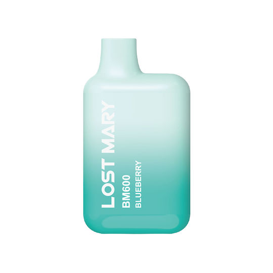 Elf Bar Lost Mary Țigară Electronică de Unică Folosință 600 Inhalări Blueberry 2ml 20mg Albastru
