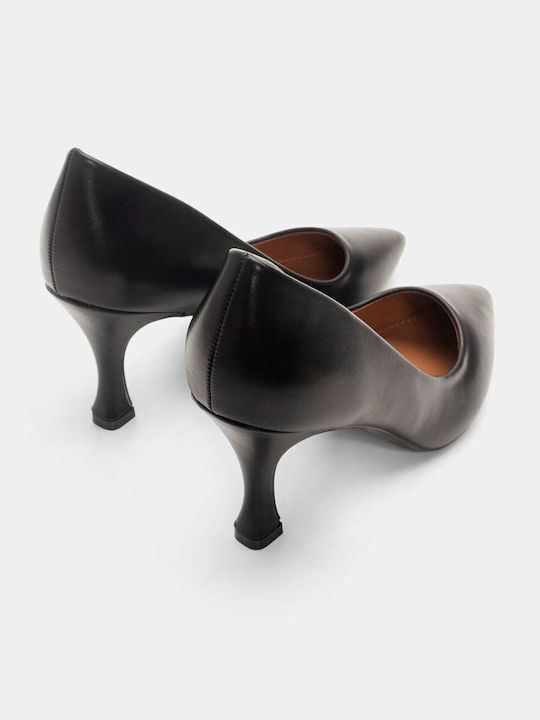 Joya Pointed Toe Black Heels