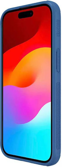 Nillkin Super Frosted Pro Back Cover Σιλικόνης Μπλε (iPhone 15 Plus)