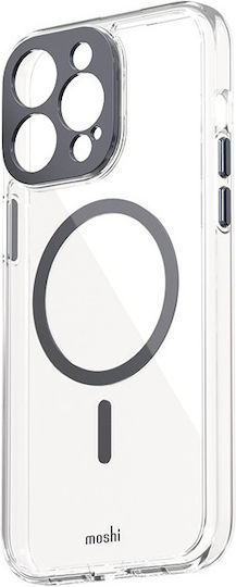 Moshi Iglaze Brieftasche Silikon Gray (iPhone 15)