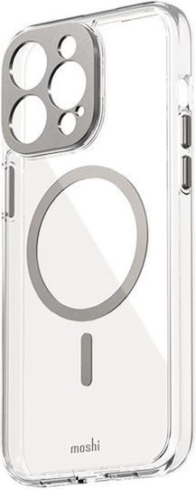 Moshi Iglaze Портмоне Силикон Сив (iPhone 15 Pro)