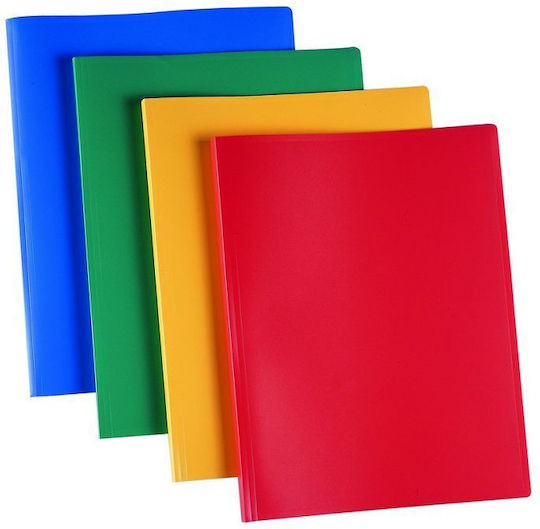 Logigraf Clipboard Flexible with 40 plastic sleeves Slides for Paper A4 Transparent 1pcs