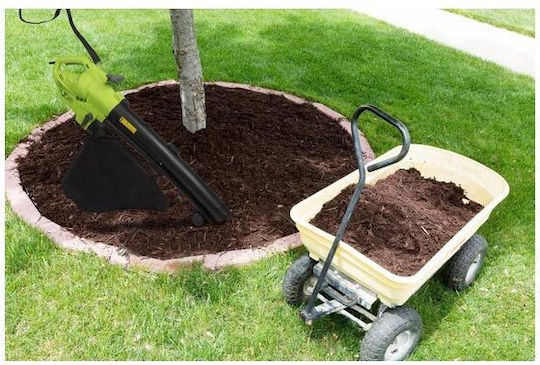 Kinzo Garden Bläser 35lt Laubbläser / Sauger Handheld Elektrisch 3000W mit Maximaler Luftgeschwindigkeit 270km/h