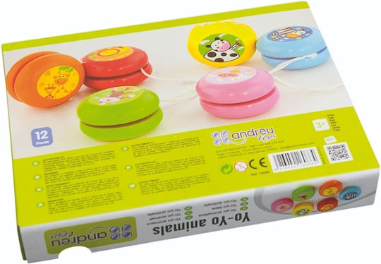 Andreu Toys Γιο Γιο (Διάφορα Σχέδια) 1τμχ