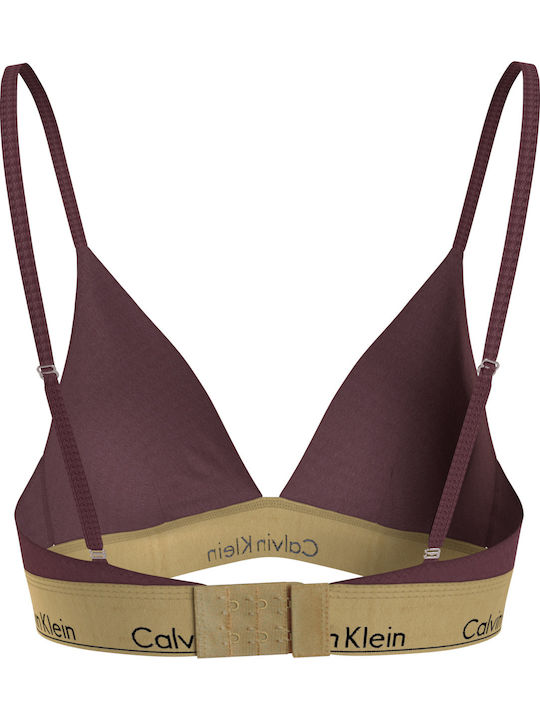 Calvin Klein Bralette Σουτιέν Μπορντό