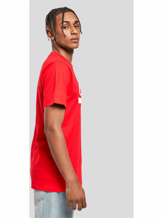 Merchcode Coca Cola T-shirt Κόκκινο Βαμβακερό