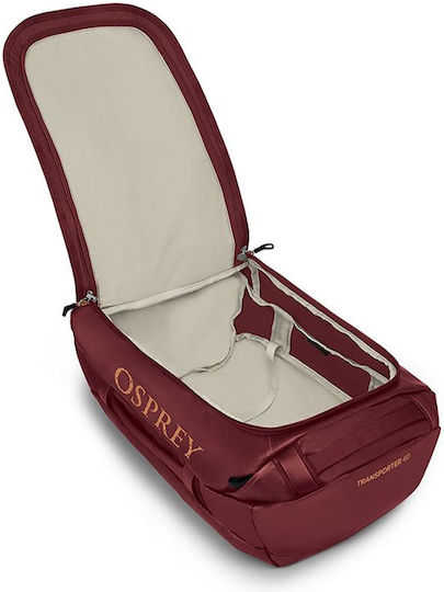 Osprey Transporter 40 Sack Voyage Back 40lt Red Fabric L37xW26xH26cm