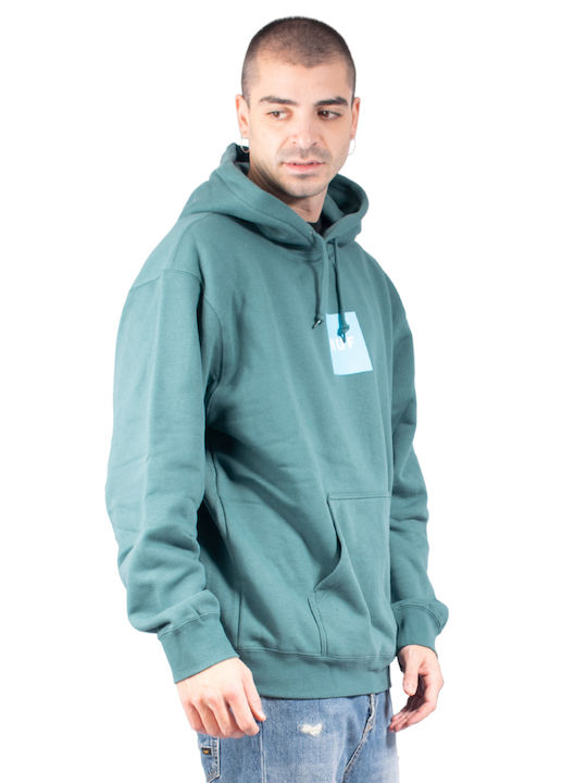 HUF Box P Men's Sweatshirt with Hood Pine