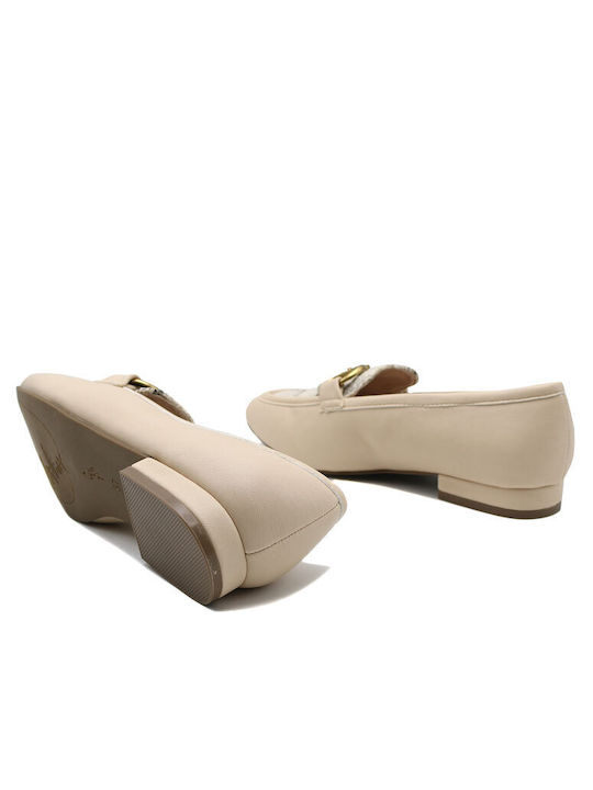 Menbur Women's Moccasins in White Color