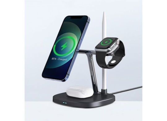 Wiwu Kabelloses Ladegerät (Qi Pad) 15W Schwarzs (M8 Power Air)