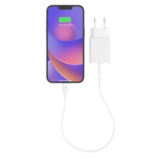 Mophie Φορτιστής Χωρίς Καλώδιο με Θύρα USB-C 20W Power Delivery Λευκός (409911856)