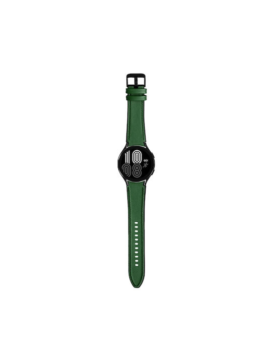 Armband Silikon Grün (Galaxy Watch4/5/6/7/FE/4 Classic/6 Classic/5 Pro)
