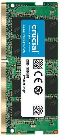 Crucial DDR4 με Module 1x16GB και Ταχύτητα 3200 για Laptop