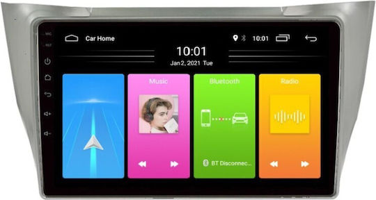 PerVoi Car Audio System 2DIN (Bluetooth/USB/WiFi/GPS/Apple-Carplay/Android-Auto) with Touch Screen 9"