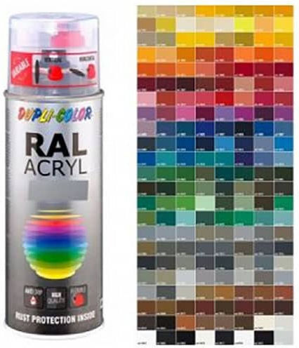 Dupli Color Spray Farbe RAL Acryl Acryl mit Metallisch Effekt Orange 2004 400ml