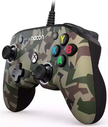 Nacon Revolution X Pro Ενσύρματο Gamepad για PC / Xbox Series Camo