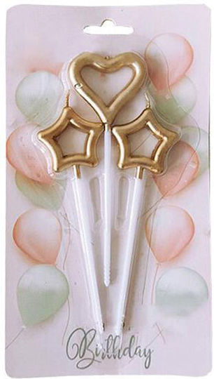 Next Birthday Candle in Gold Color 3pcs 33118-18---2
