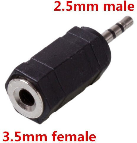 Valueline AC-018 Μετατροπέας 2.5mm male σε 3.5mm female 1τμχ