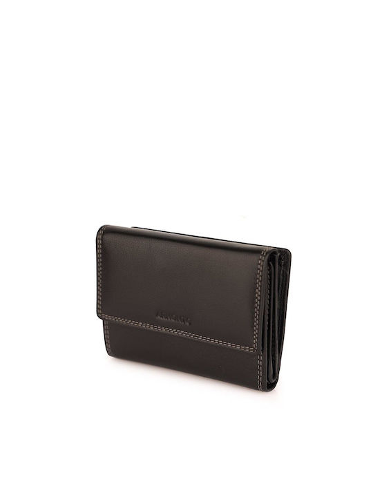 Armonto Small Leather Women's Wallet Black