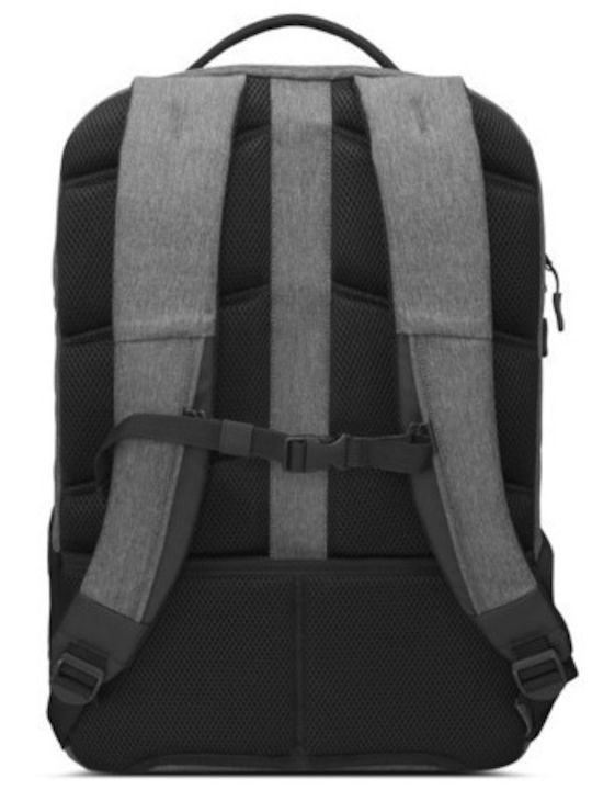 Lenovo Business Casual Αδιάβροχη Τσάντα Πλάτης για Laptop 17" σε Γκρι χρώμα