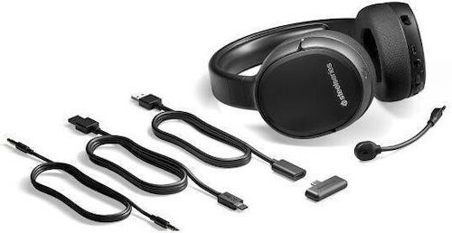 SteelSeries Arctis 1 Wireless Über Ohr Gaming-Headset mit Verbindung 2x3,5mm Schwarz