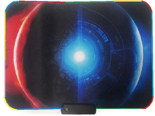 Yelandar Yelandar RS-2535 Padel Pentru Mouse Gaming (250mm) cu Iluminare RGB Galaxy 94856