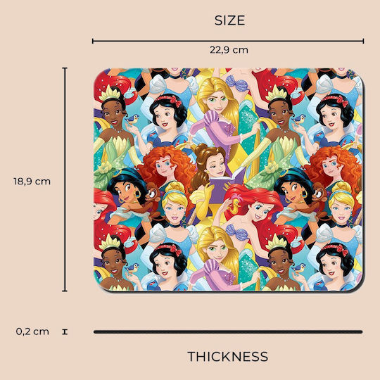 Disney Princesses 001 Mouse Pad (229mm) DMPPRINC001