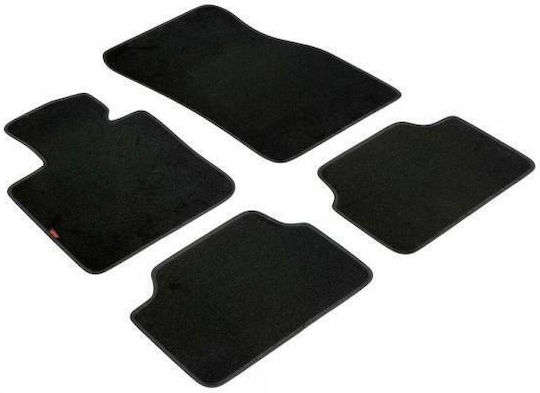 Lampa Set of Front and Rear Mats 4pcs for Mini Cooper Black