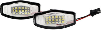 License Plate Lights for Honda Accord / City / Civic 2pcs