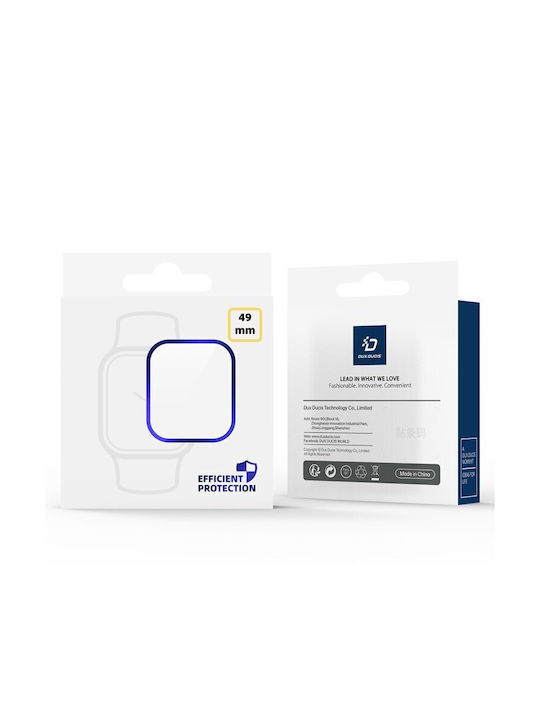 Tempered Glass Πλαστική Θήκη με Τζαμάκι σε Χρυσό χρώμα για Apple Watch Ultra 49mm Tempered Glass Πλαστική Θήκη με Τζαμάκι σε Χρυσό χρώμα για Apple Watch Ultra 49mm