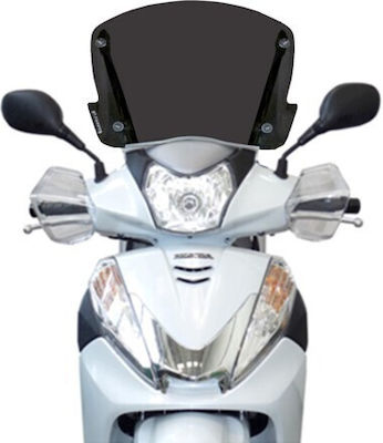 Fabbri Ζελατίνα για Honda SH 300 2011-2015 Sport Dark Smoke 2943/DS