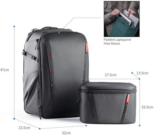 PGYTECH Camera Backpack Gray