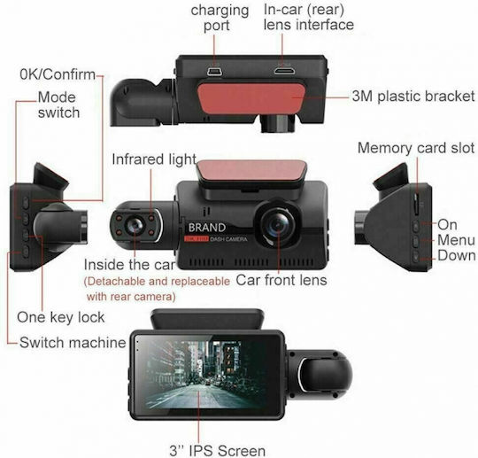 1440P Dashboard Car DVR, Display