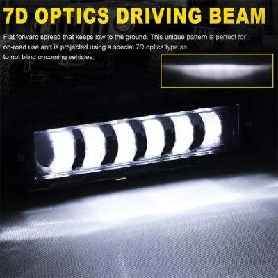 7D Rectangleς Headlights Car LED Audi 80 Mazda 6 Mercedes-Benz 180 10 - 30V 40W 15.5cm with White Lighting 1pcs