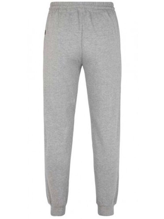 Lonsdale Men's Fleece Sweatpants with Rubber Gray