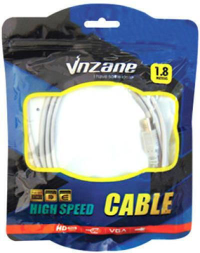 USB 2.0 Kabel USB-A-Stecker - USB-B-Stecker 1.8m 04.001.0412