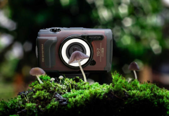 Olympus TG-7 Compact Camera 12MP 4K UHD Optical Zoom 4x Red
