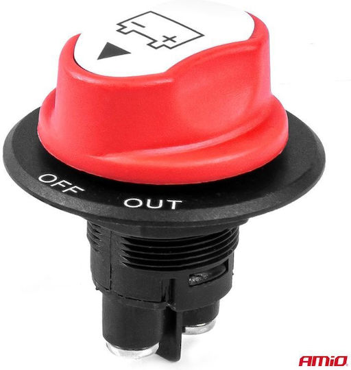 AMiO Διακόπτης On/Off Αυτοκινήτου 12V-32V Universal