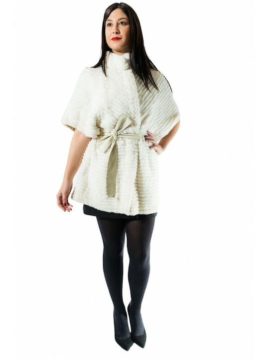 Women's Long Fur White