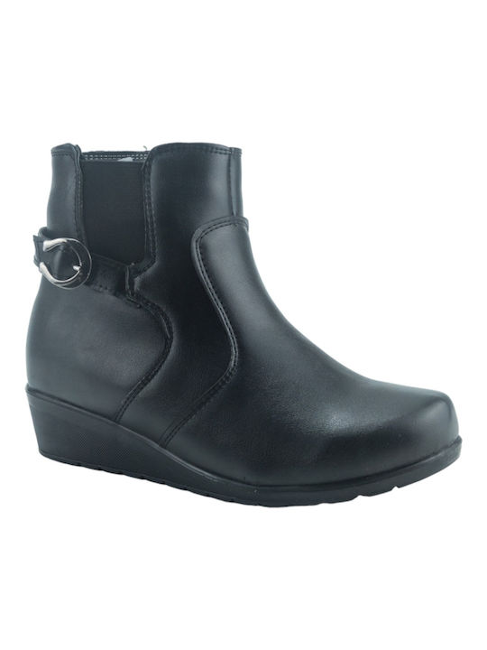 Aerostep Women's Platform Boots Black