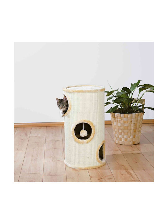 Trixie Kratzbaum Katzenbäume Beige 3 Ebenen 36x36x70cm