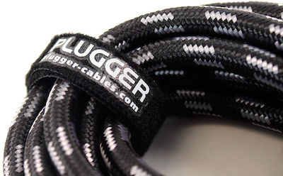 Plugger Pack of 10pcs Black Velcro Cable Ties