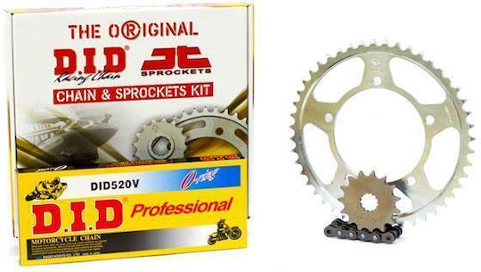 DID Kette & Ritzel-Kit (15-45-520V) für Yamaha XT 660 / XT Tenere