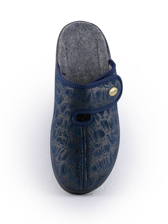 Winter Women's Slippers Blue