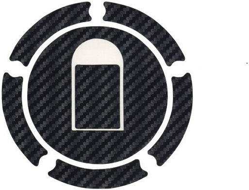 Moto Discovery Αυτοκόλλητο Τάπας Ρεζερβουάρ Μαύρο