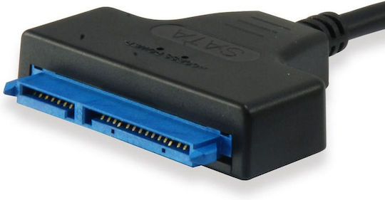 Equip 133456 USB C Male to SATA Male Adapter Μαύρο