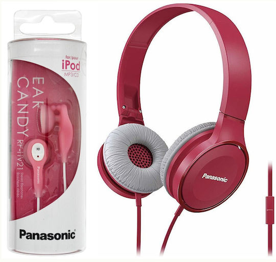 Panasonic Ohrhörer Earbuds RP-HV21E Rosa