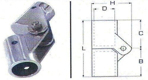 Μεντεσές Σκάφους 22mm