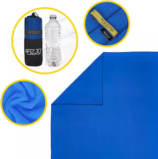 4FIZJO Microfiber Body Towel Blue 180x100cm