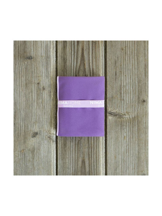 Nima Riva Microfiber Purple Gym Towel 50x90cm